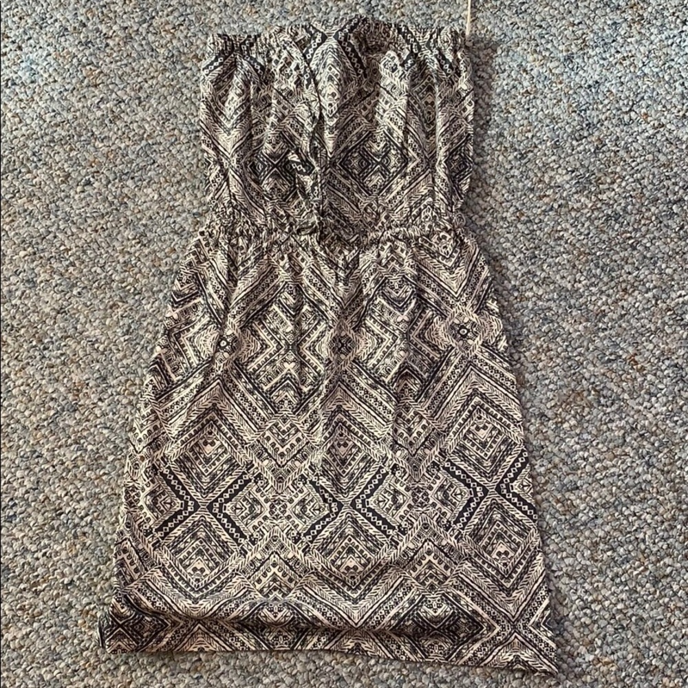 Strapless dress